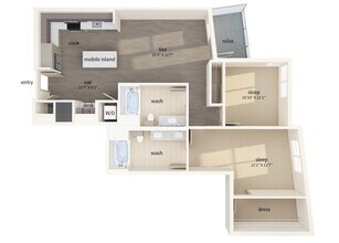 B6 Building 200 200-715 200-715 floor plan